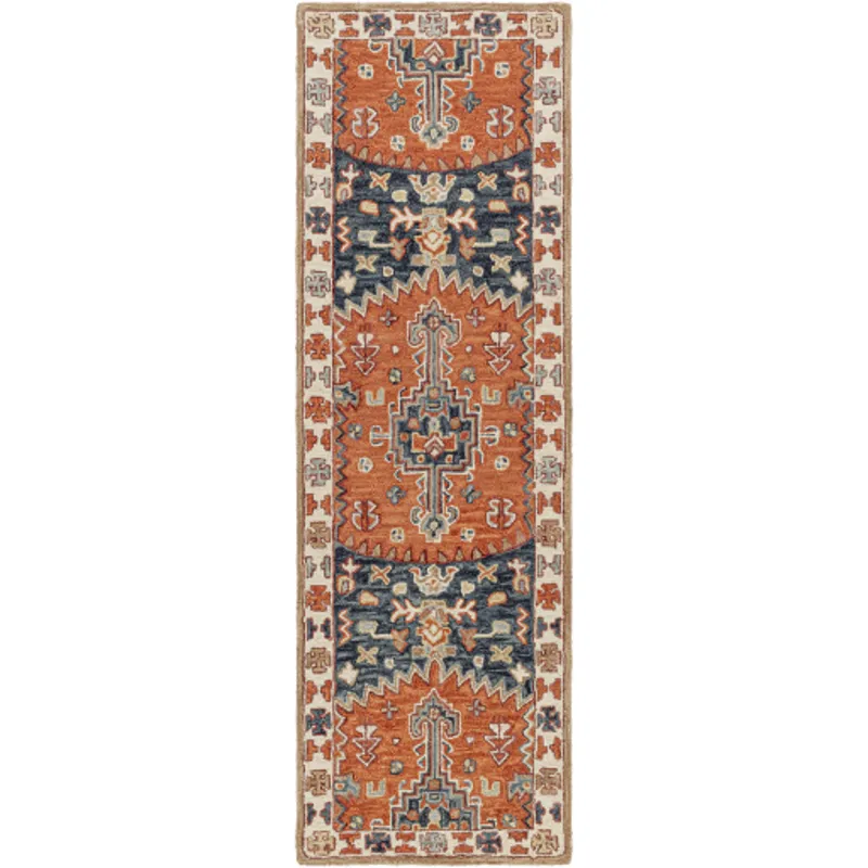 Urfa 2'6" x 8' Rug