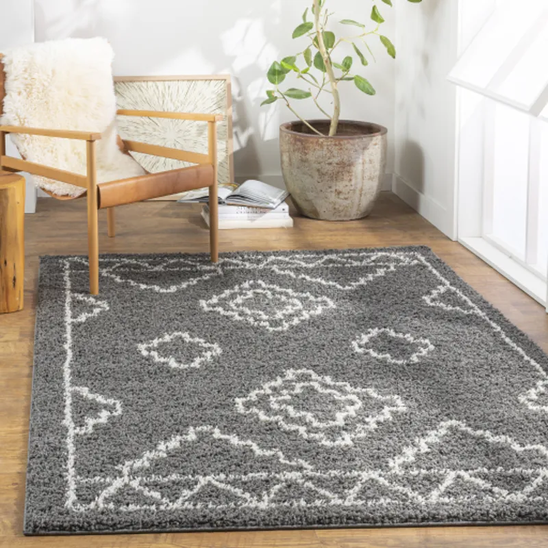 Taza shag 7'10" x 10' Rug