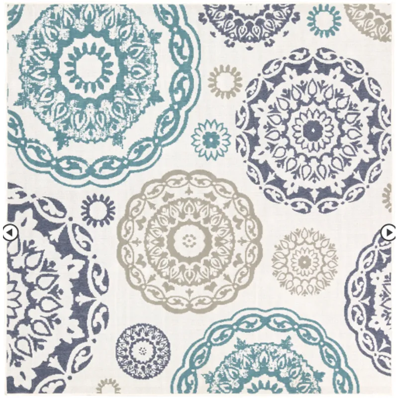 Alfresco 8'10" Square Rug