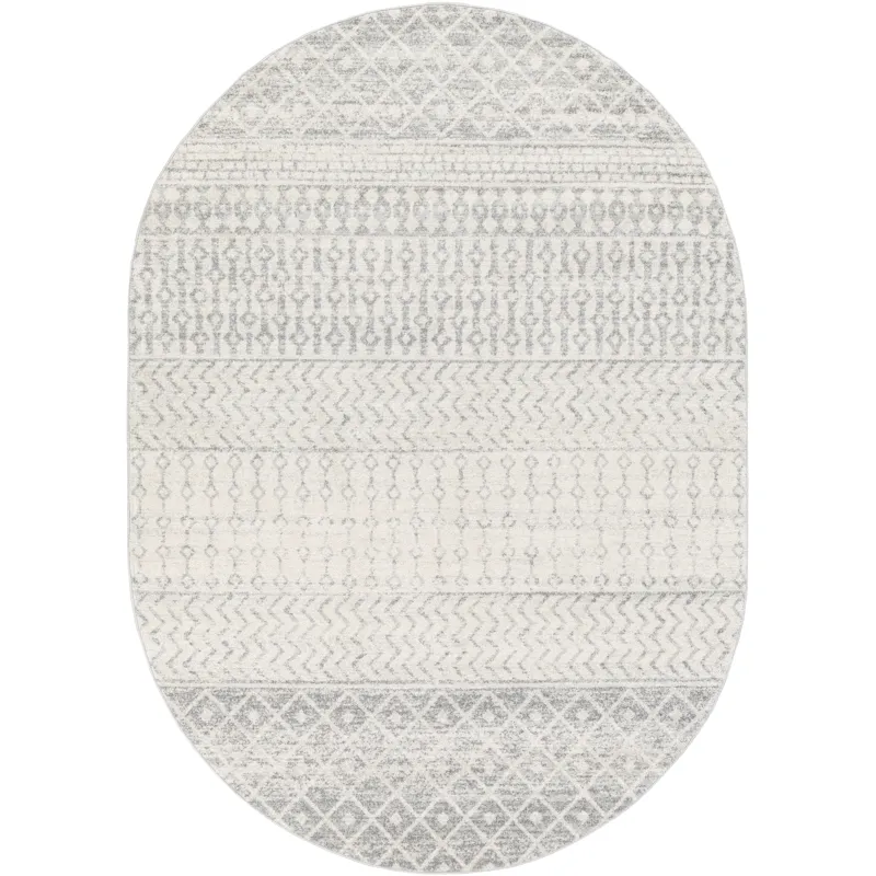 Elaziz 6'7" x 9' Oval Rug