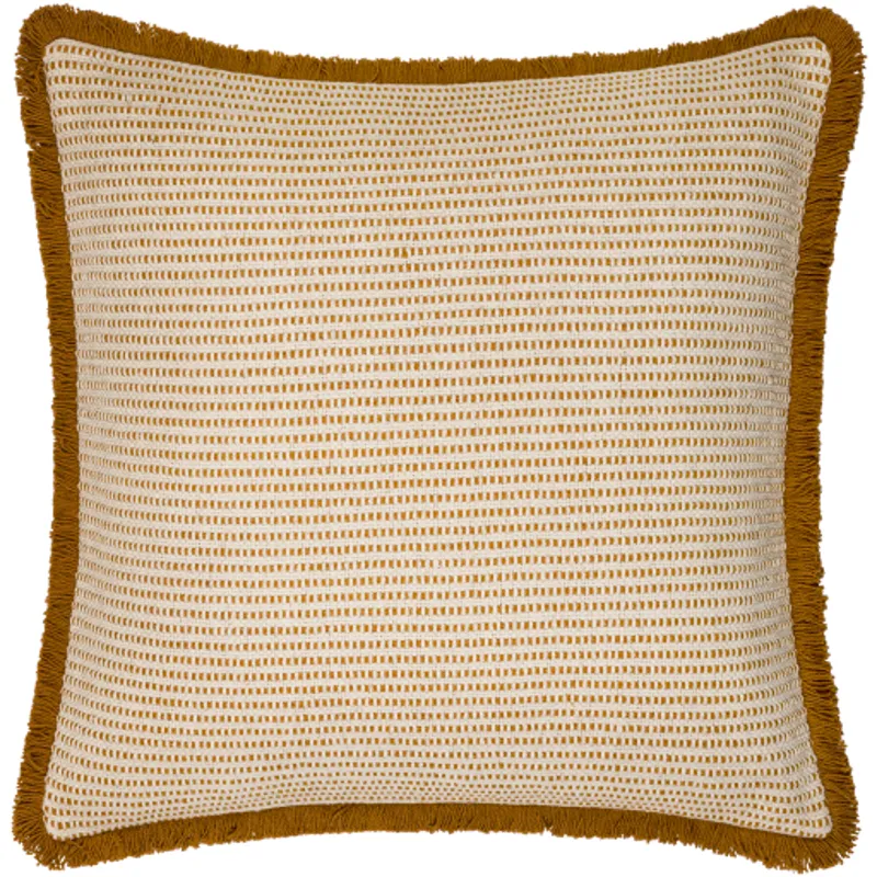 Cotton Fringe Pillow Cover
