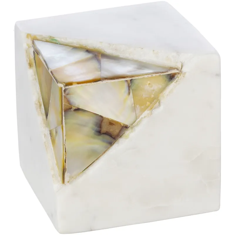 Gilt 4" x 4" x 4" Decorative Accents