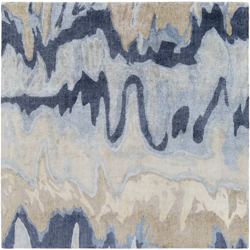Gemini 8' Square Rug