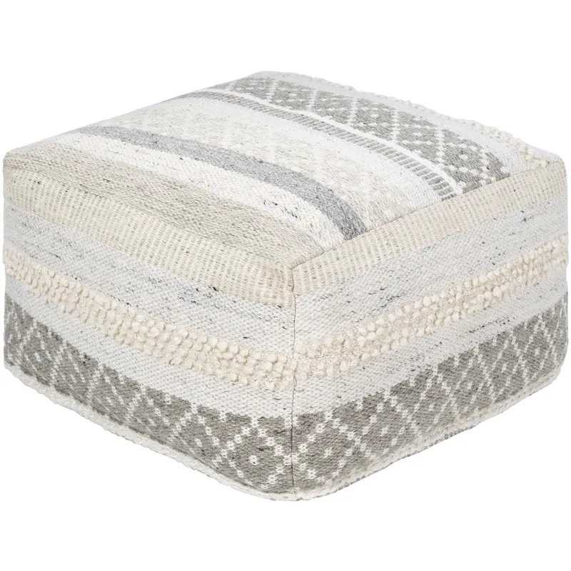 Lorens 24" x 24" x 13" Pouf