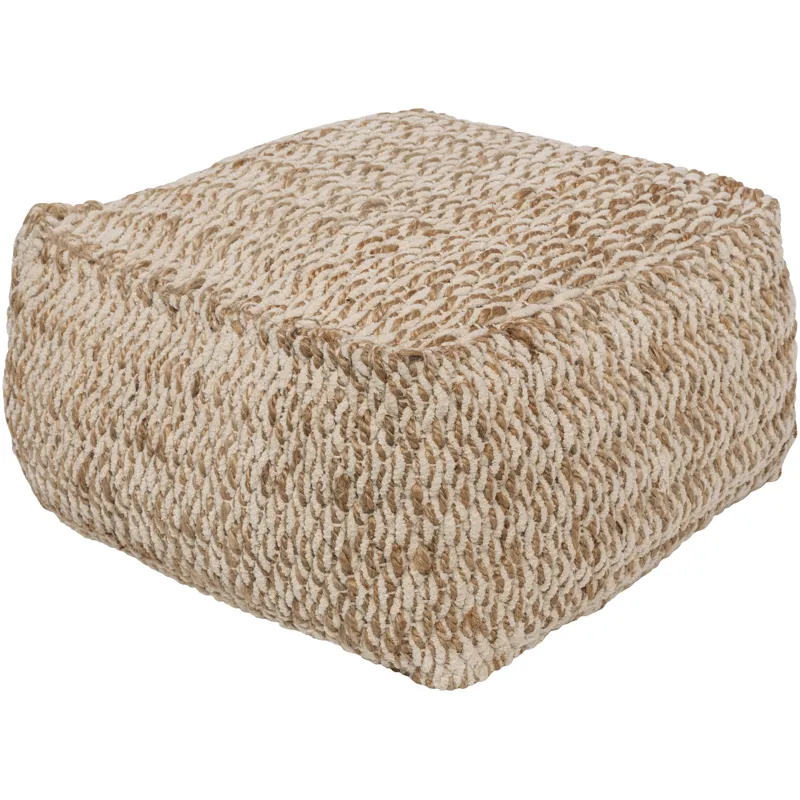 Oak Cove 20" x 20" x 12" Pouf
