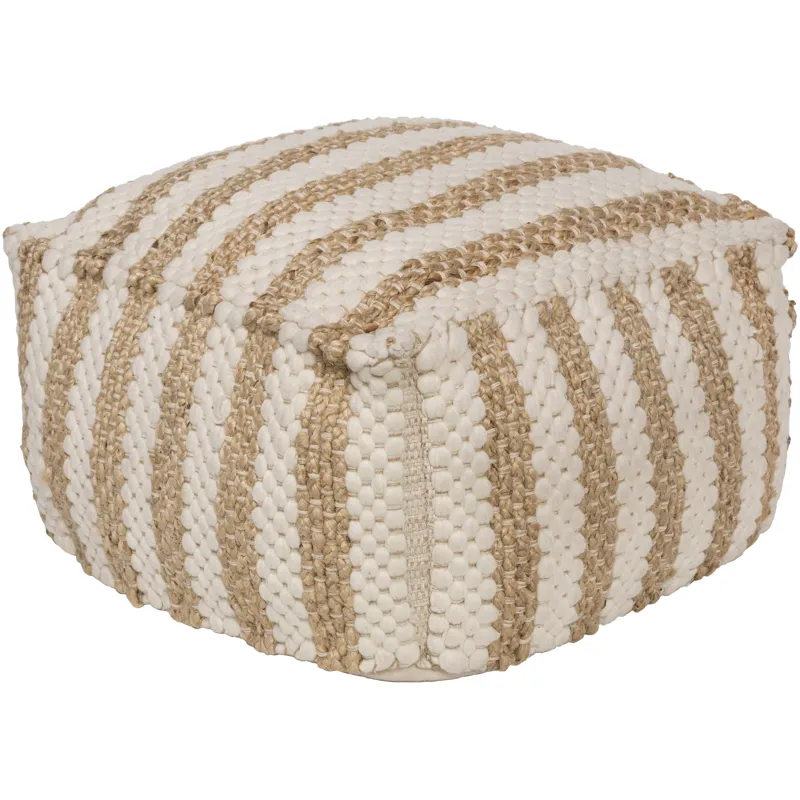 Oak Cove 20" x 20" x 12" Pouf