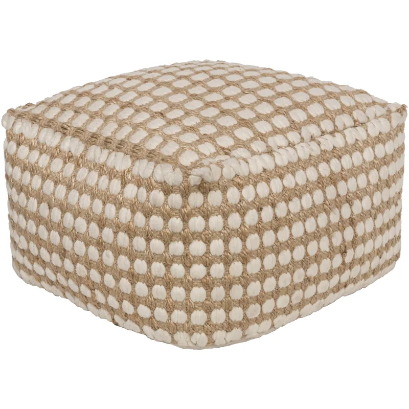 Oak Cove 20" x 20" x 12" Pouf