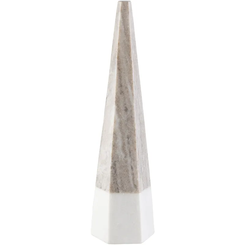 Pyramid 4" x 4" x 14" Decorative Accents