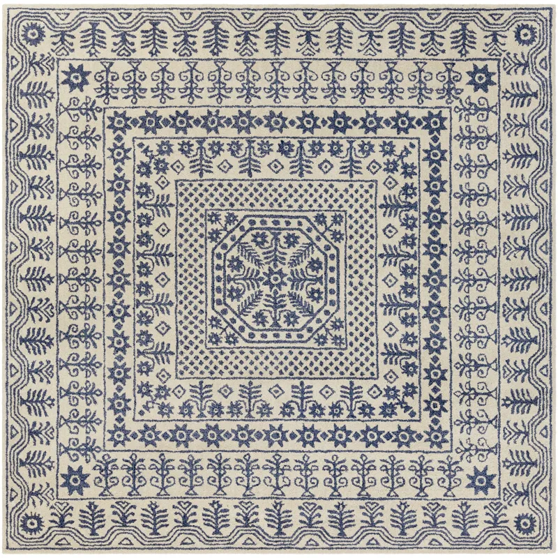 Smithsonian 8' Square Rug