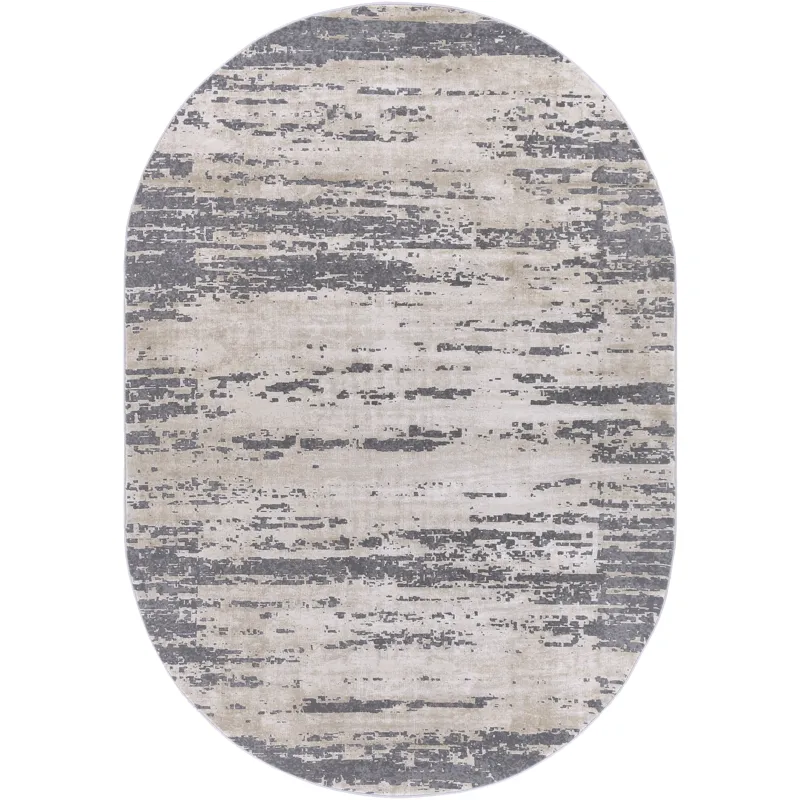 Tibetan 6'7" x 9'6" OVAL Rug