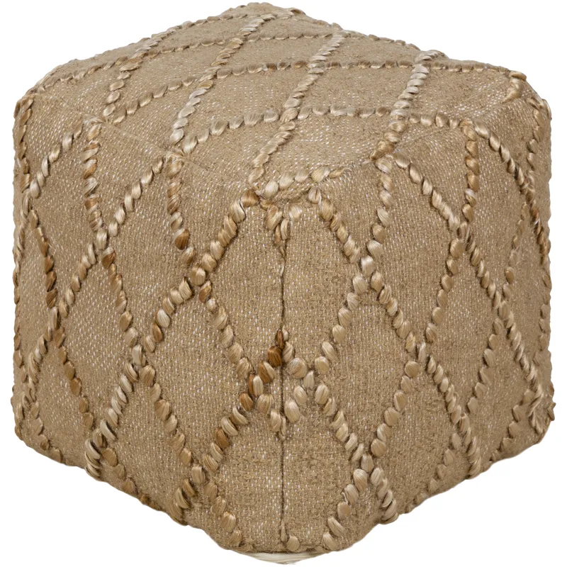 Teangi 16" x 16" x 16" Pouf