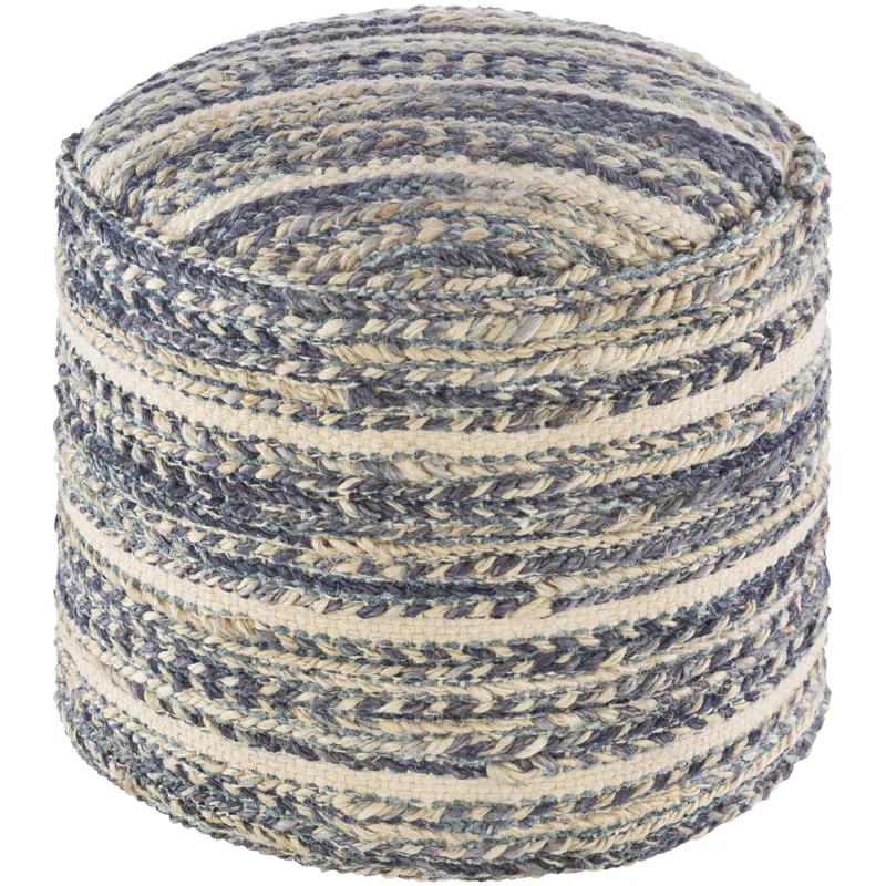Tresse 18" x 18" x 14" Pouf