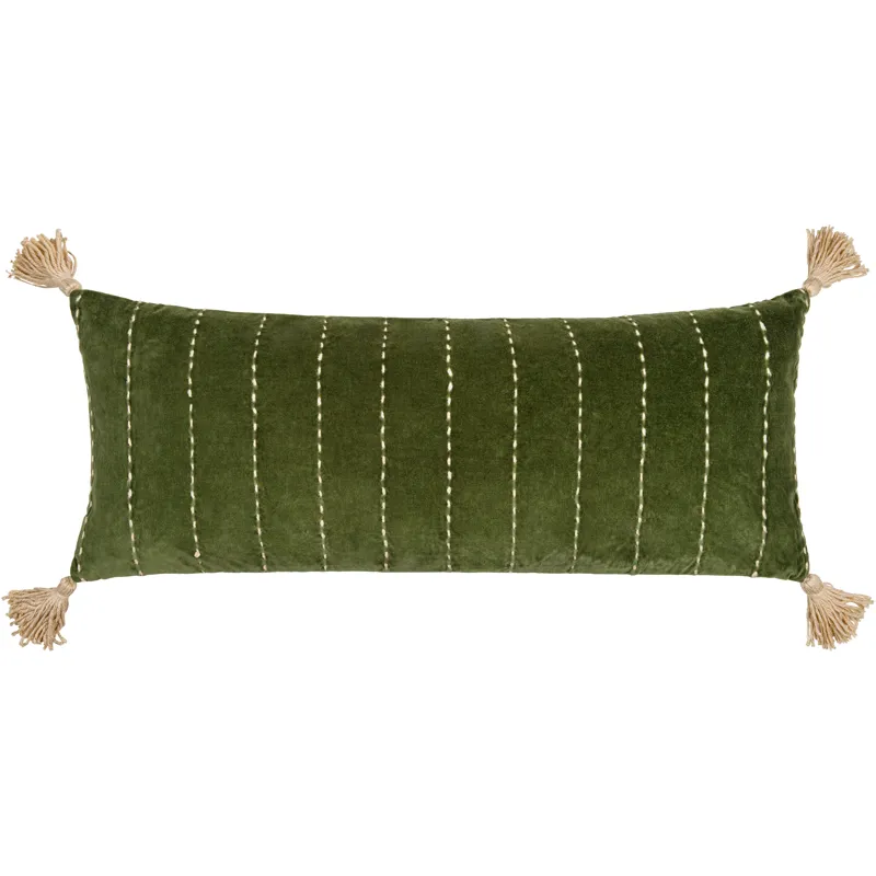 Velvet Kantha Pillow Kit Silo