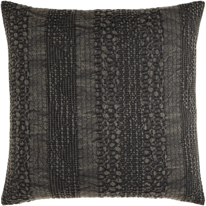 Washed Waffle Pillow Cover