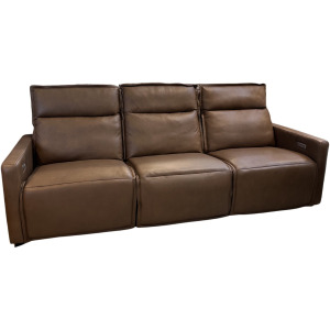 Rolland Leather Power Sofa