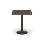 36″ Square Bar Height Table W/ Hole