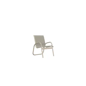 Gardenella Sling Stacking Arm Chair - Desert Sand / Trout