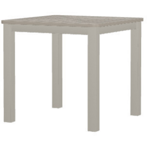 21" Square End Table - Warm Grey