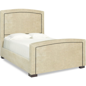 Dream Creations Queen Arch Upholstered Bed with Footboard