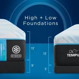 TEMPUR-Breeze® Tempur-LuxeBreeze® Medium Hybrid