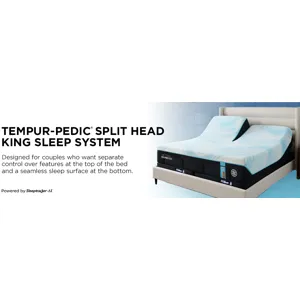 TEMPUR-Breeze® Tempur-LuxeBreeze® Firm Split Head King Mattress