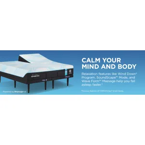 TEMPUR-Breeze® Tempur-LuxeBreeze® Medium Hybrid Split Head King Mattress