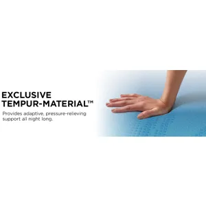 TEMPUR-Breeze® Tempur-LuxeBreeze® Medium Hybrid Split Head King Mattress