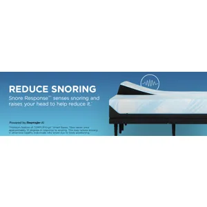 TEMPUR-Breeze® Tempur-LuxeBreeze® Medium Hybrid Split Head King Mattress