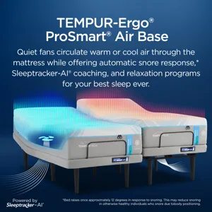 TEMPUR-Breeze® TEMPUR-ActiveBreeze® Medium Hybrid Twin XL (with Base)