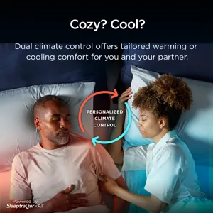 TEMPUR-Breeze® TEMPUR-ActiveBreeze® Medium Hybrid Queen (with Base)