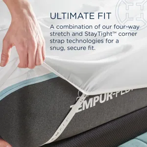 Linens TEMPUR Classic Cotton Sheet Set White