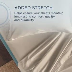 Linens TEMPUR Classic Cotton Sheet Set Sandstone