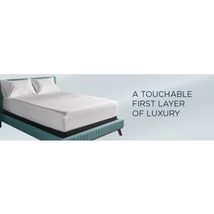 Linens TEMPUR Classic Cotton Sheet Set Sleepy Blue