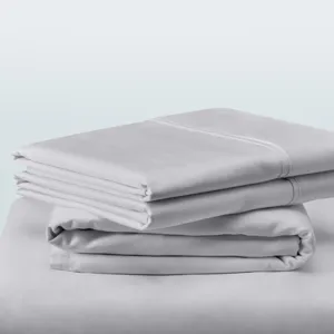 Linens TEMPUR Classic Cotton Sheet Set Sleepy Silver Mist