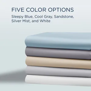 Linens TEMPUR Classic Cotton Sheet Set Cool Gray