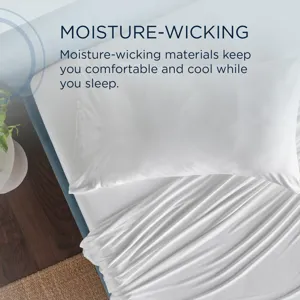 Linens TEMPUR Rayon from Bamboo Sheet Set White