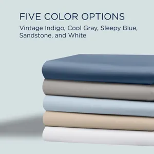 Linens TEMPUR Rayon from Bamboo Sheet Set White