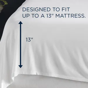 Linens TEMPUR Rayon from Bamboo Sheet Set White