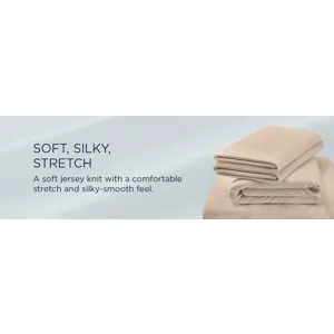 Linens TEMPUR Rayon from Bamboo Sheet Set Sandstone