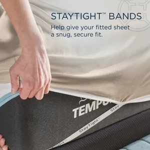 Linens TEMPUR Rayon from Bamboo Sheet Set Sandstone