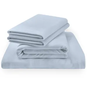 Linens TEMPUR Rayon from Bamboo Sheet Set Sleepy Blue