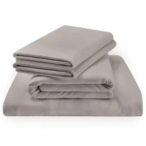 Linens TEMPUR Rayon from Bamboo Sheet Set Cool Gray