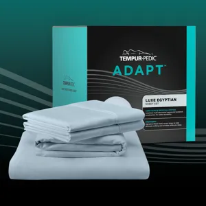 Linens TEMPUR Luxe Egyptian Cotton Pillowcase Set  Sleepy Blue