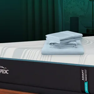 Linens TEMPUR Luxe Egyptian Cotton Pillowcase Set  Sleepy Blue