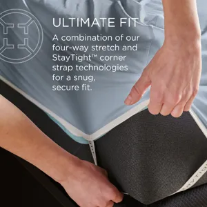 Linens Tempur-Pedic ProPerformance Pillowcase Set - Sleepy Blue