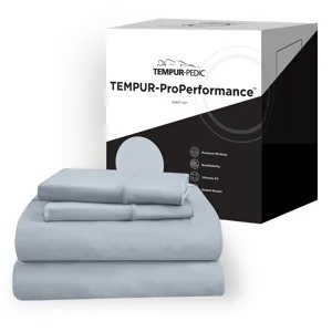 Linens Tempur-Pedic ProPerformance Pillowcase Set - Sleepy Blue