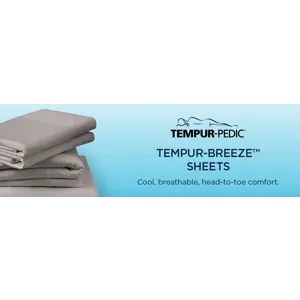 Linens Tempur-Pedic Breeze Pillowcase Set - Sleepy Blue