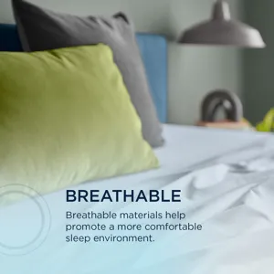 Linens Tempur-Pedic Breeze Pillowcase Set - Sleepy Blue