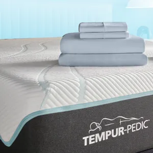 Linens Tempur-Pedic Breeze Pillowcase Set - Sleepy Blue