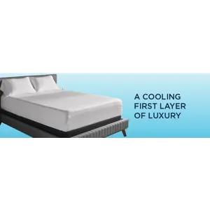 Linens Tempur-Pedic Breeze Pillowcase Set - Sleepy Blue